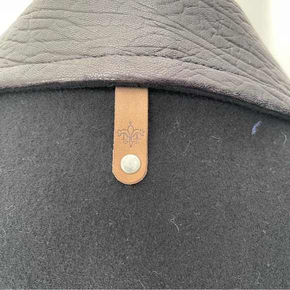 MACKAGE Phyllis Wool Blend Coat in Black - Picture 6 of 13